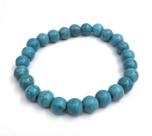 Pirus Bead Bracelet - Turq