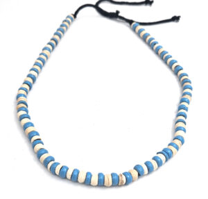 Necklace Coco - Whi/Turq