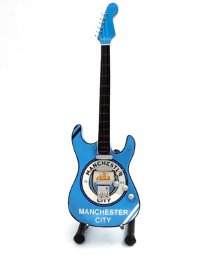 Ornamental guitar - Man City (24cm)