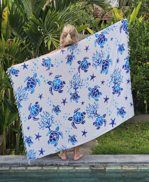 Sarong - Turtle Ocean