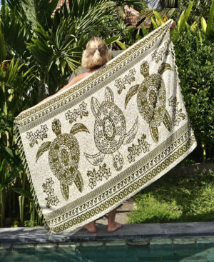 Sarong - 3 Turtles