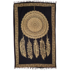 Sarong dream catcher - Caramel/Blk