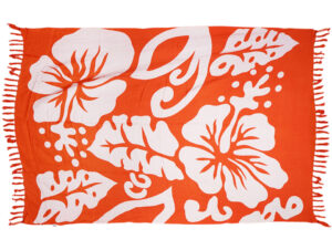 Sarong Flowers - Orange