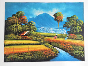 Oil painting 6 - South East Asia (30 x 40cm)
